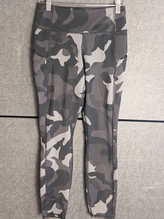 Athleta Pants - Athleta Gray & Black Camo High-Rise Leggings